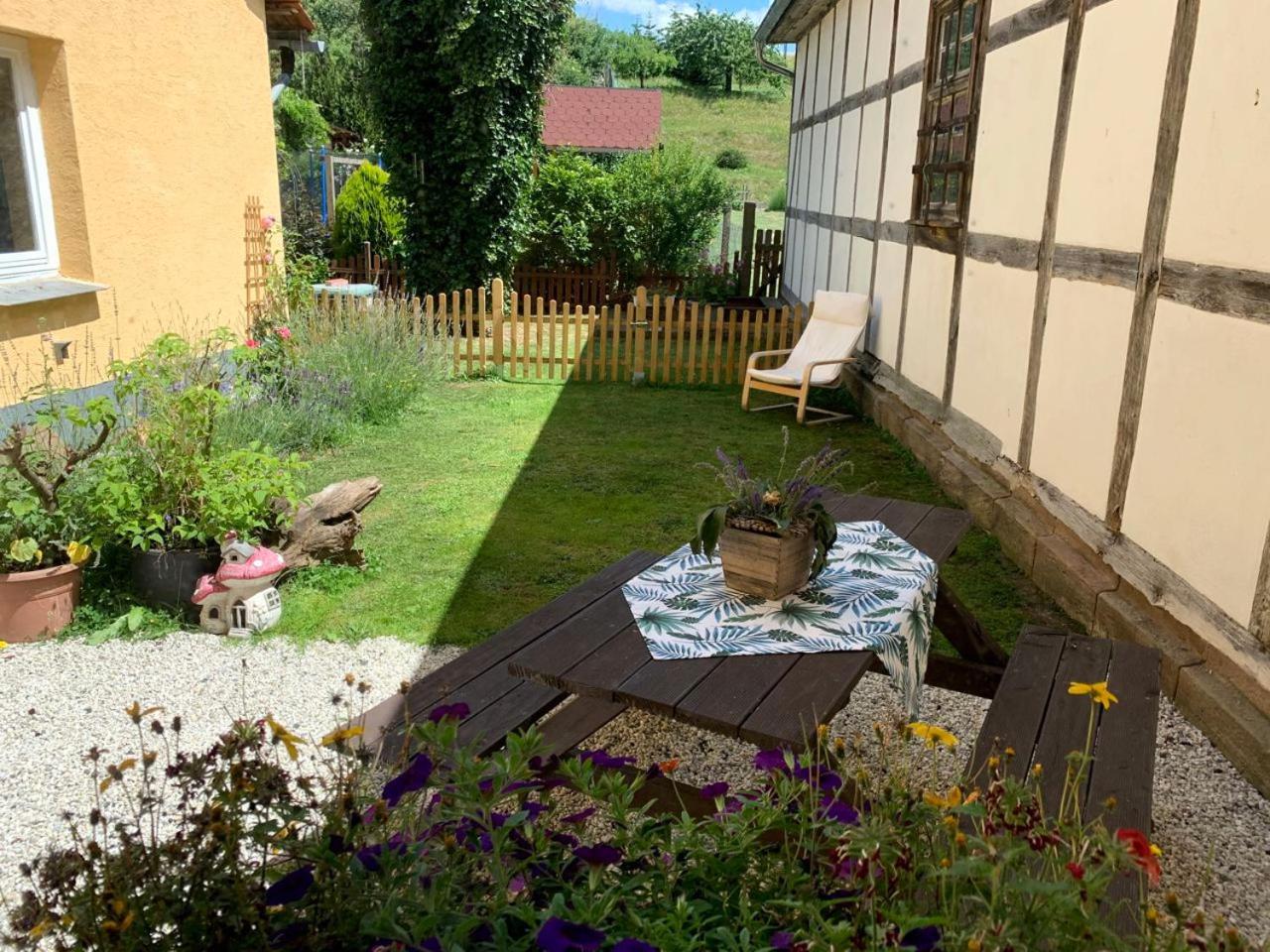 Ferienwohnung Mohnbrise Germerode Buitenkant foto